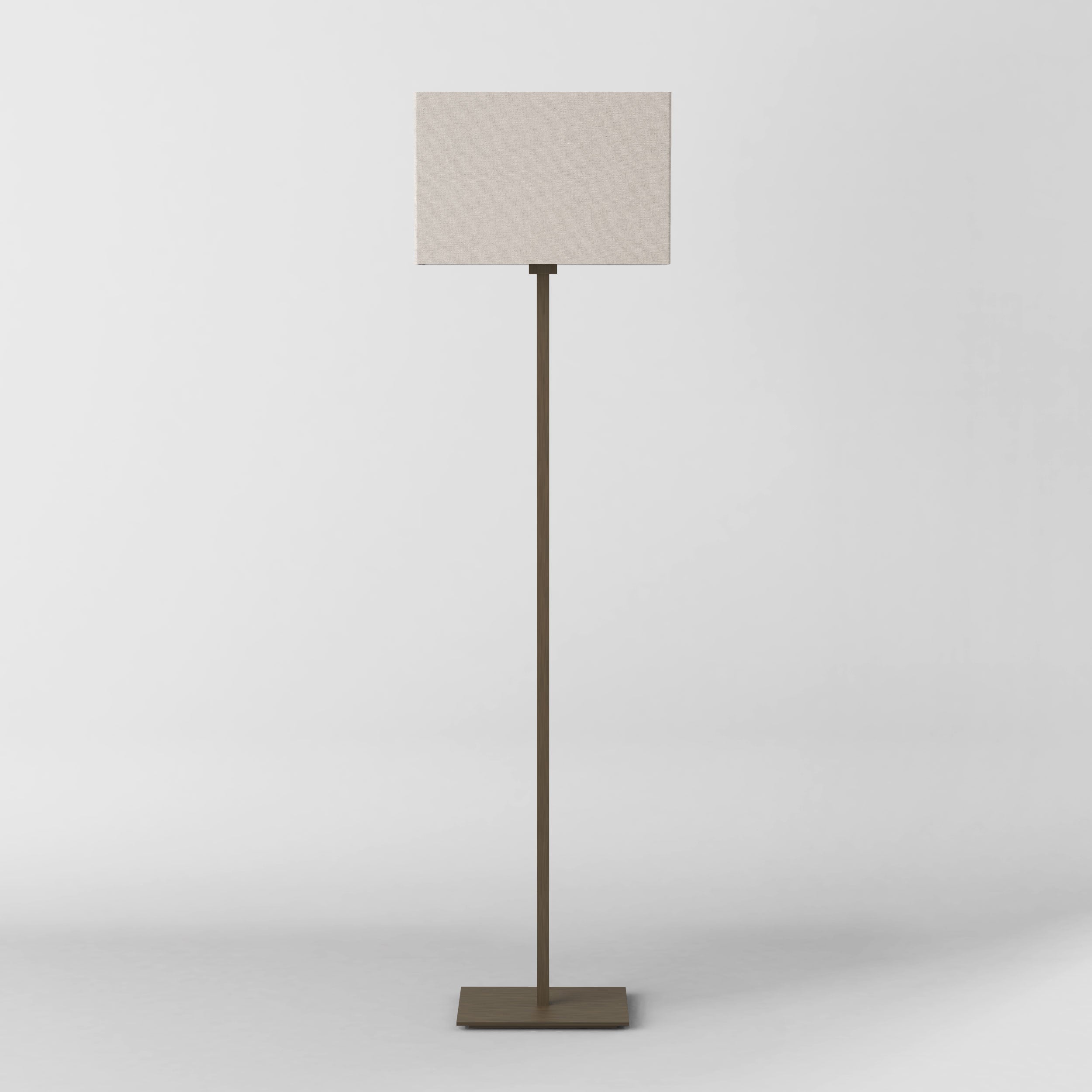 Rectangle 400 Shade- White/ Putty Finishes