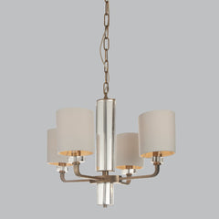 Briar Antique Brass Finish Chandelier E14