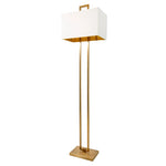 Danby Antique Brass Floor Lamp E14