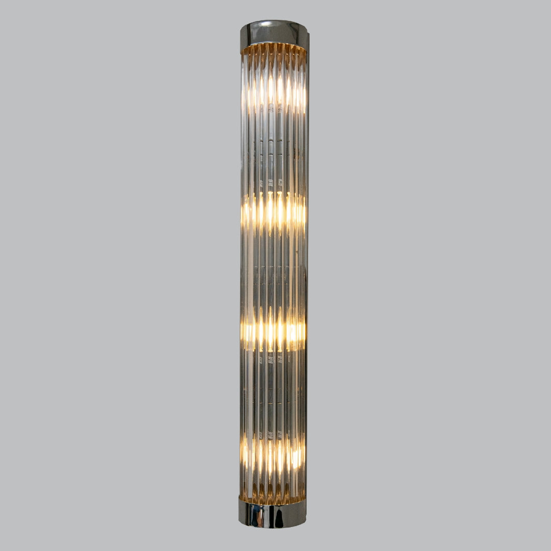 Wade Nickel/Brass Finish Long Wall Lamp E14