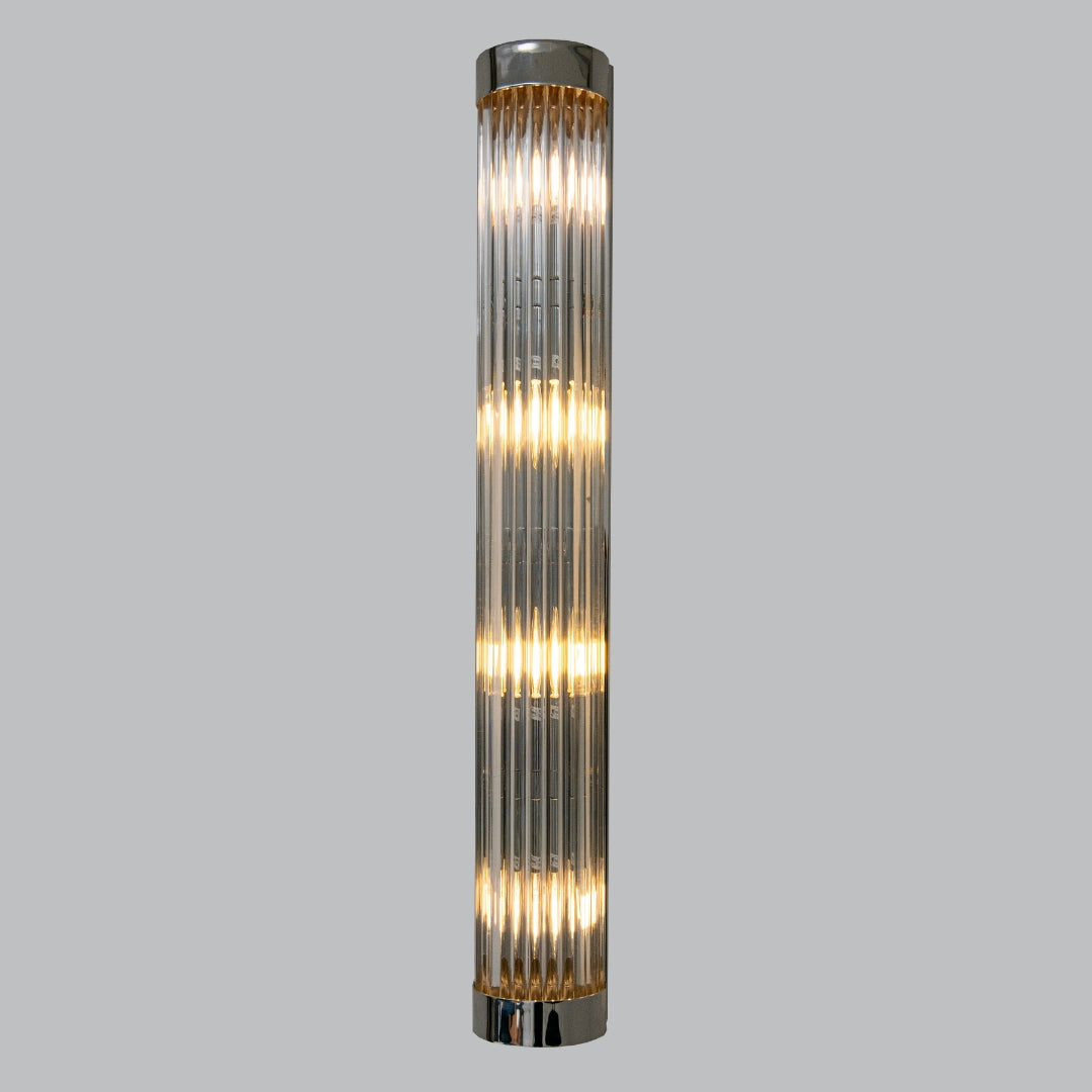 Wade Nickel/Brass Finish Long Wall Lamp E14