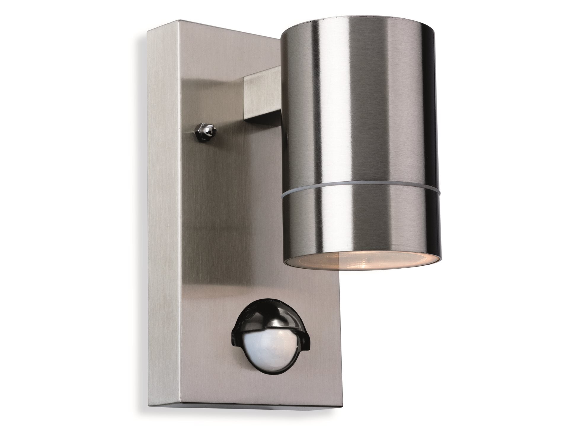 Colt Wall Light with PIR- Stainless Steel