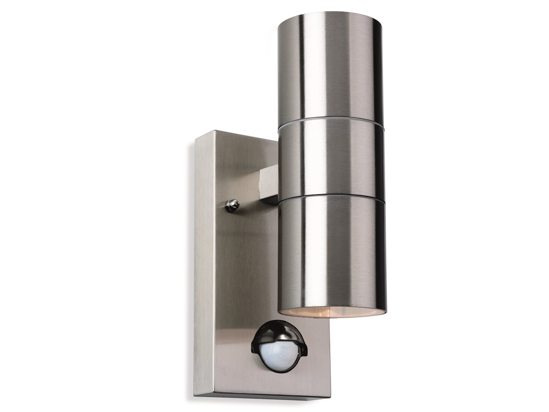 Colt Wall Light with PIR- Stainless Steel