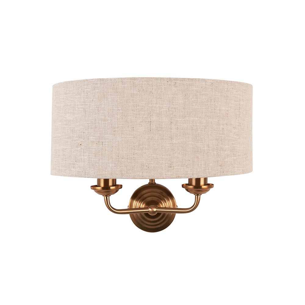 Westbury 2Lt Wall Light In Various Finishes E14