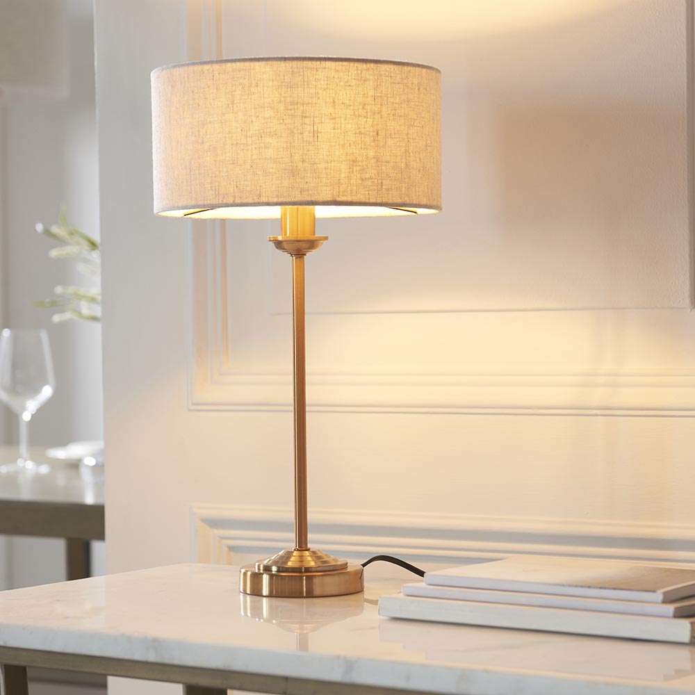 Westbury 1/3Lt Table Lamp In Various Finishes E14