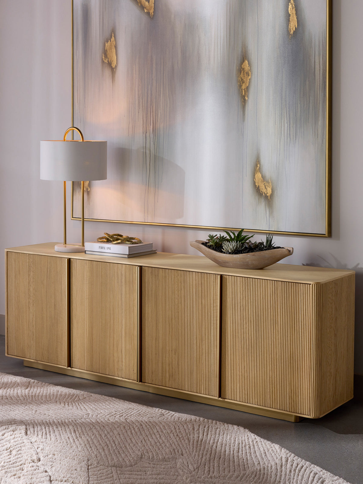 Kalla Oak Sideboard 213cm