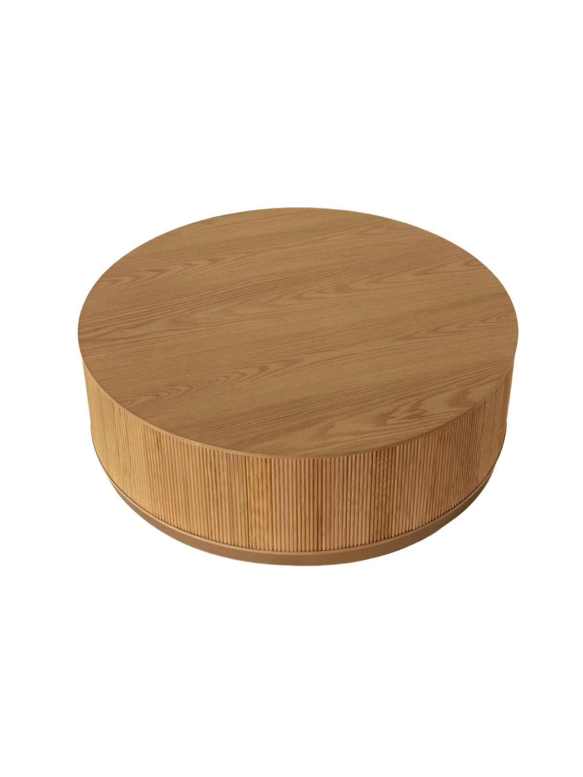 Kalla Oak Round Coffee Table 112cm