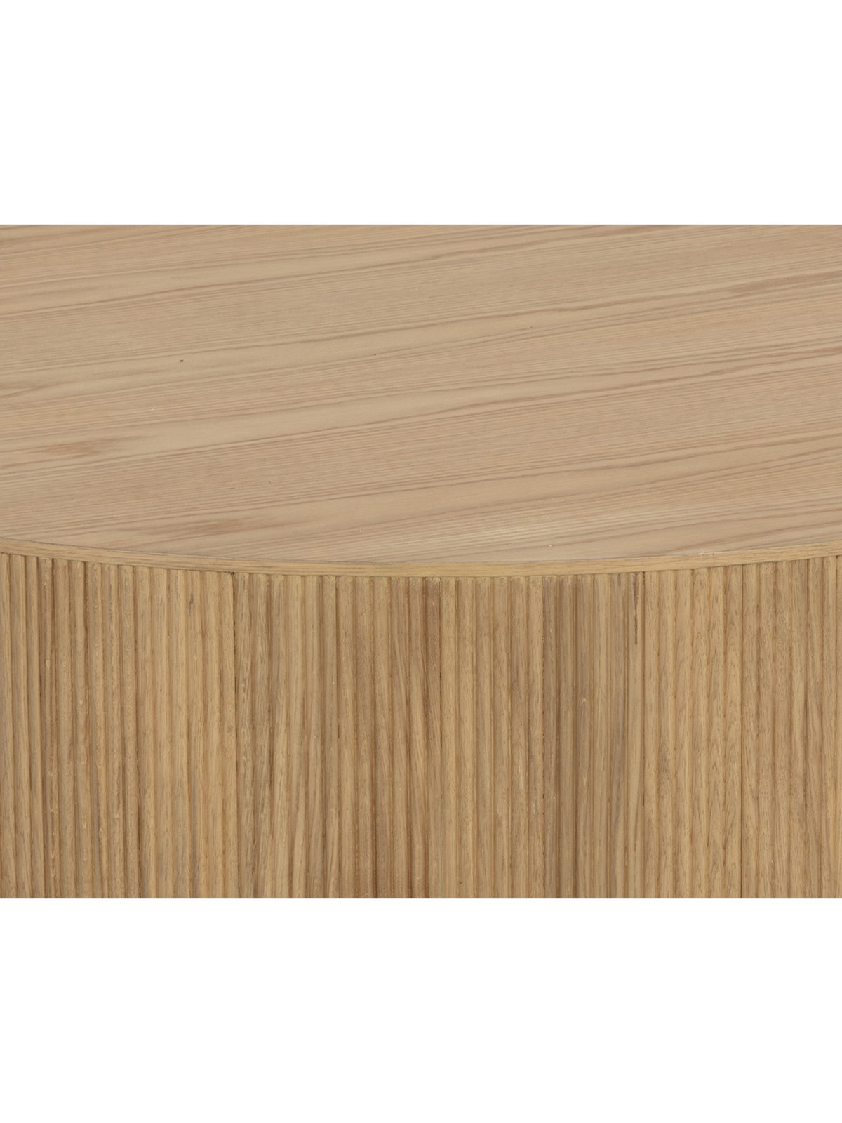 Kalla Oak Round Coffee Table 112cm