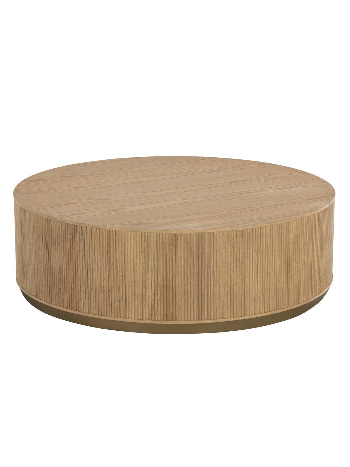 Kalla Oak Round Coffee Table 112cm