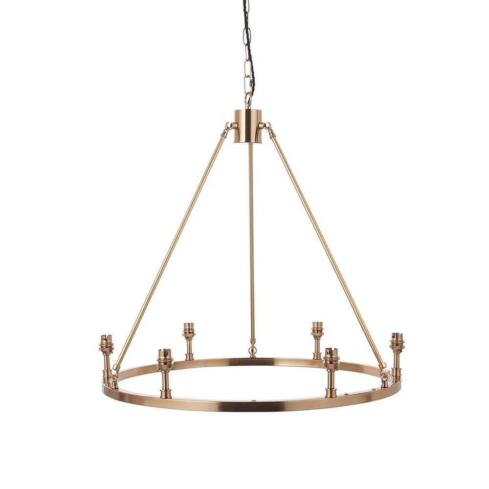 Charlemagne 3/6Lt Centre Ceiling Light - Brass