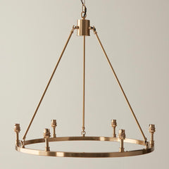 Charlemagne 3/6Lt Centre Ceiling Light - Brass