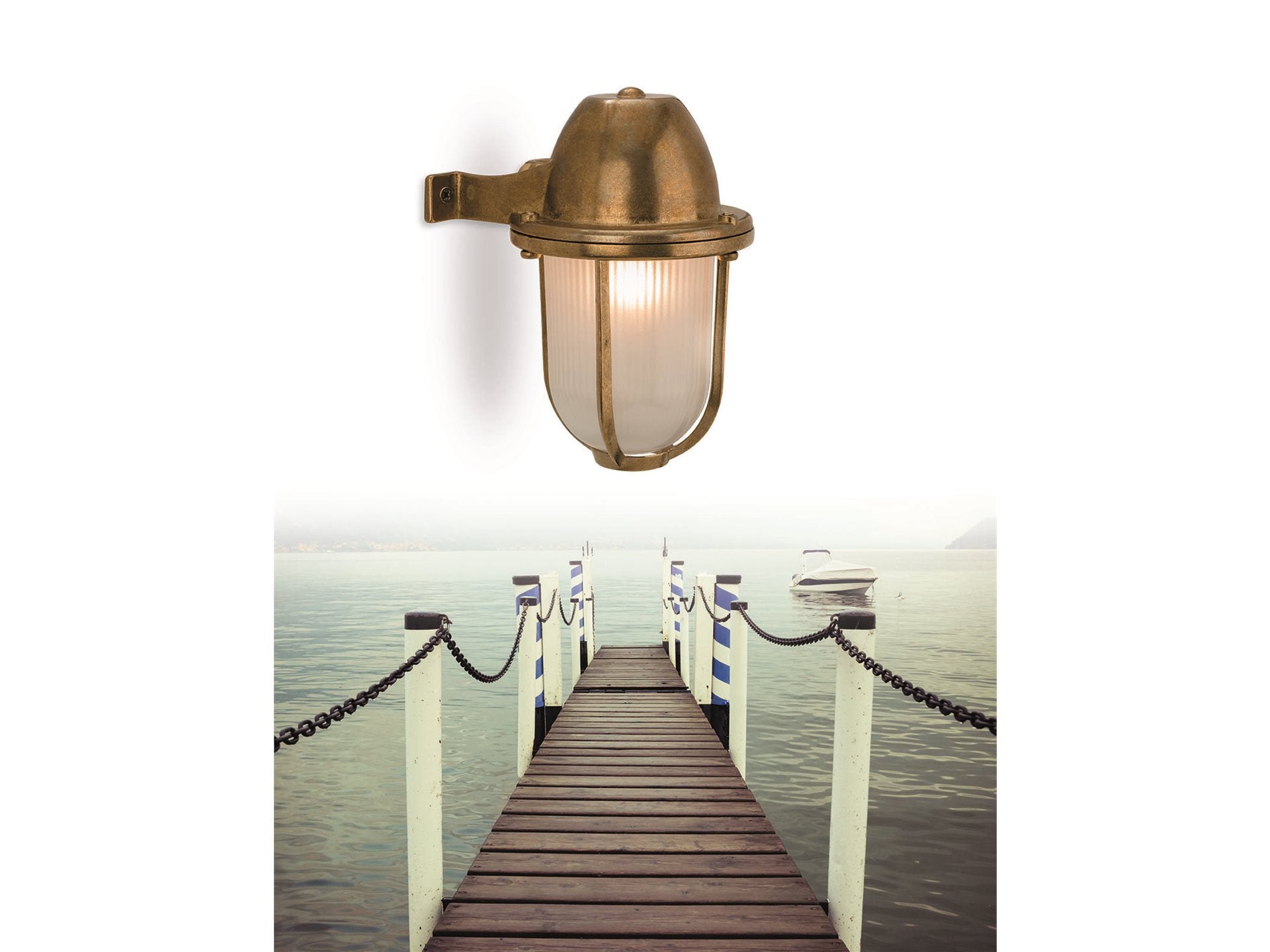 Cromwell  Wall Light- Brass/ Nickel Finish