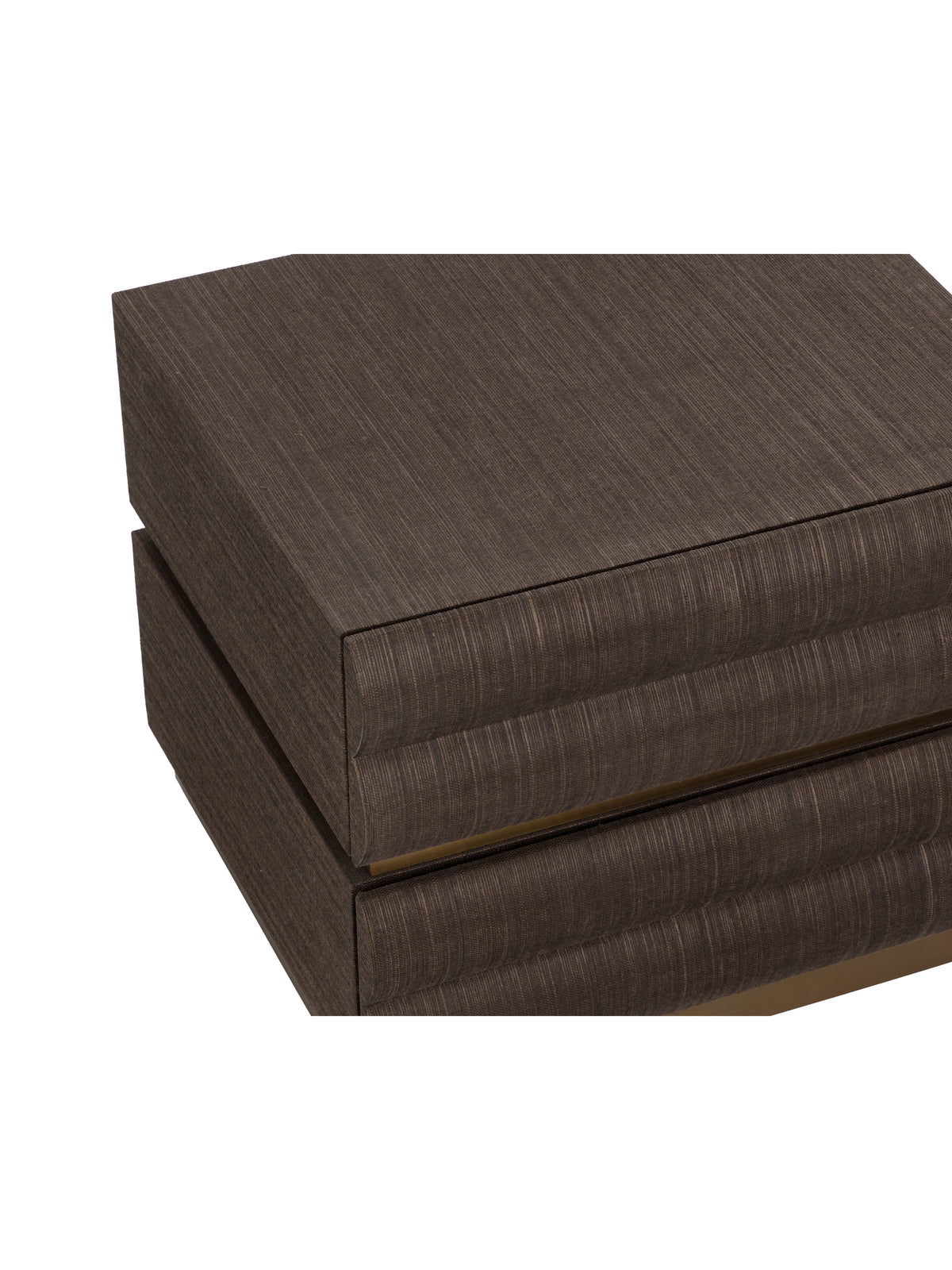 Subira Nightstand- Cream/ Chocolate Finishes