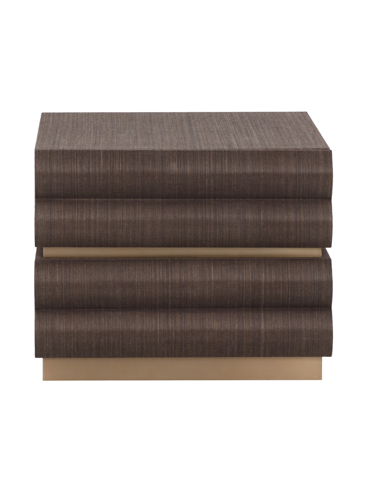 Subira Nightstand- Cream/ Chocolate Finishes