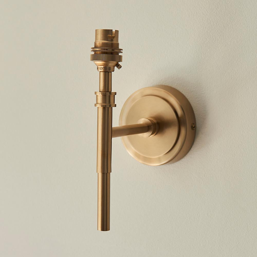 Chester Wall Fitting- Aged Brass Finish