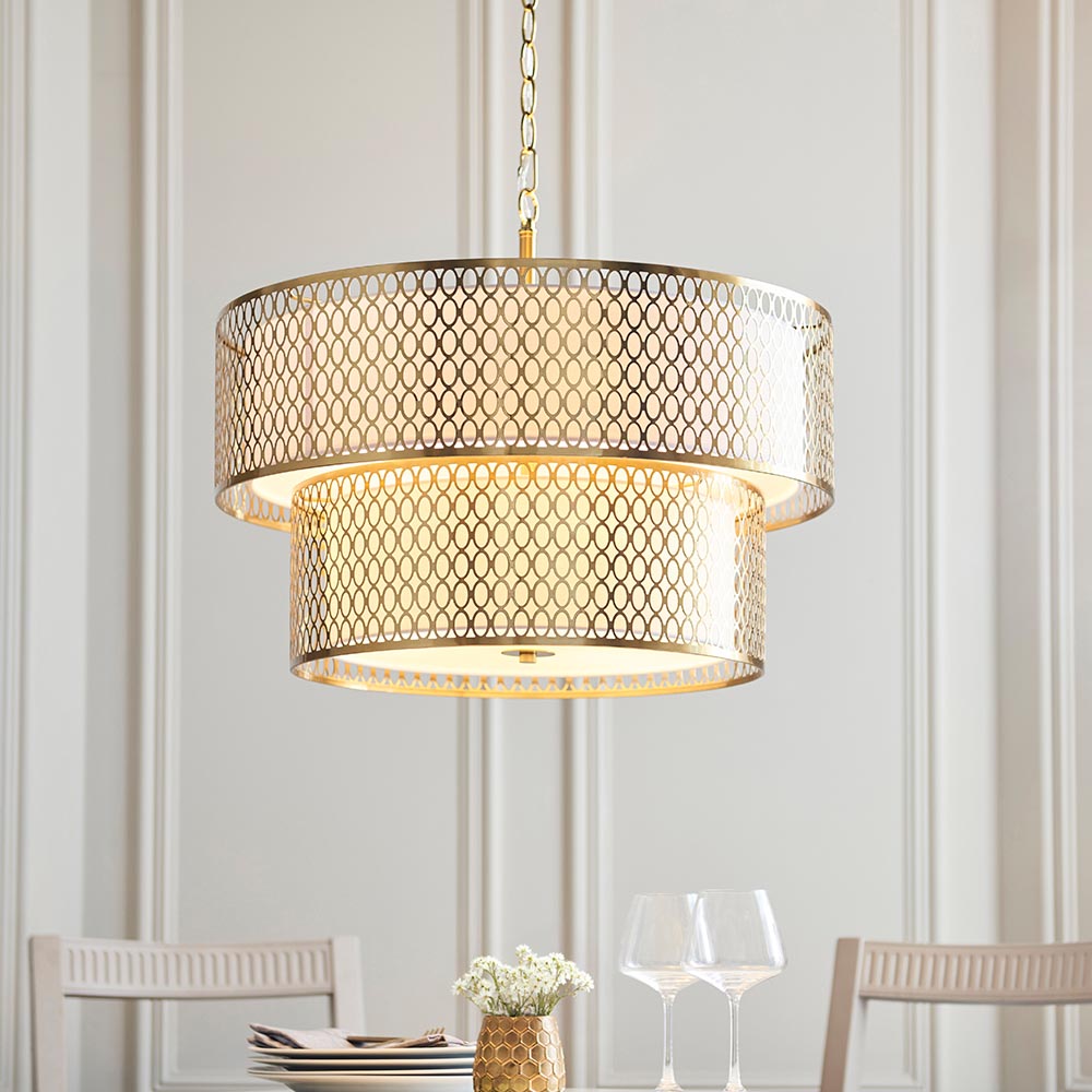 Cordero 6lt Tiered Ceiling Light
