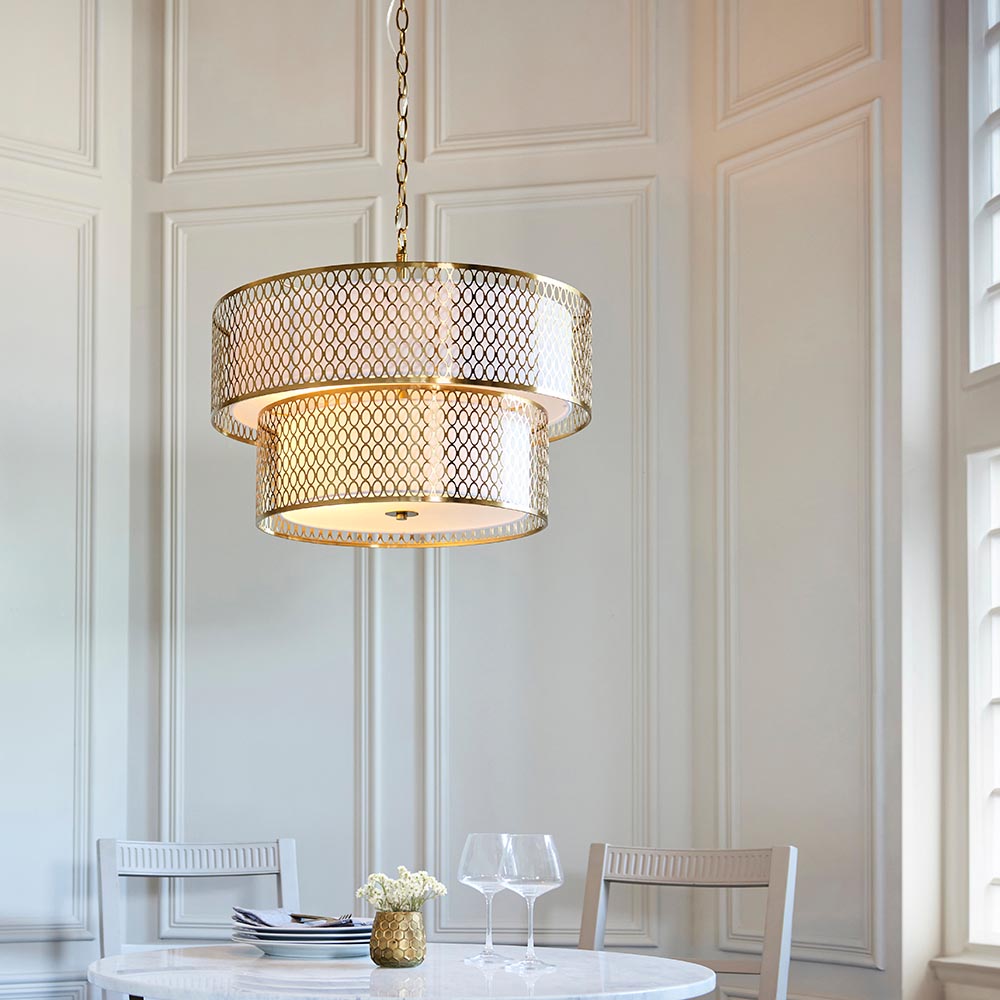 Cordero 6lt Tiered Ceiling Light