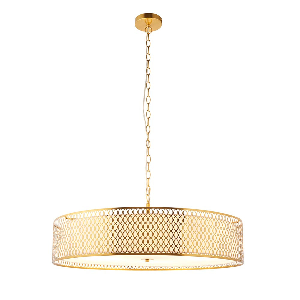 Cordero 3/5lt Pendant- Satin Nickel/ Gold Finishes