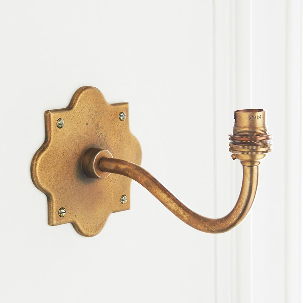 Anua Angle/ Curve 16cm Wall Light-Various Finishes