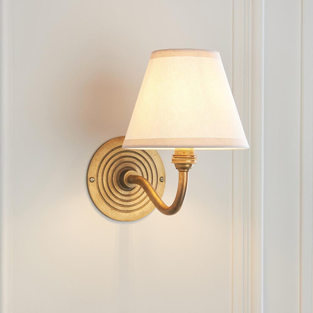 Ripple Curve  16cm Wall Light- Various Finishes