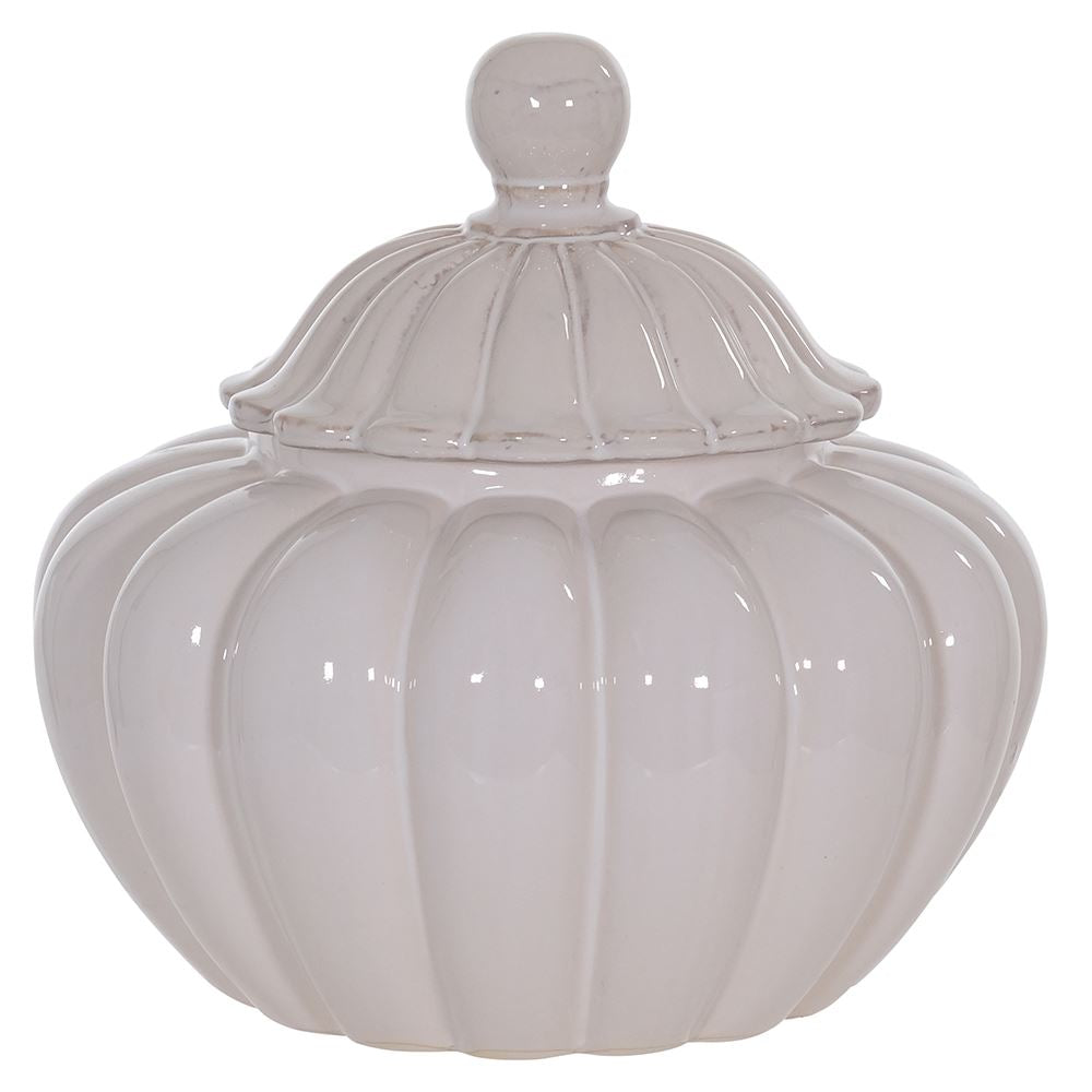 Bari White Jar