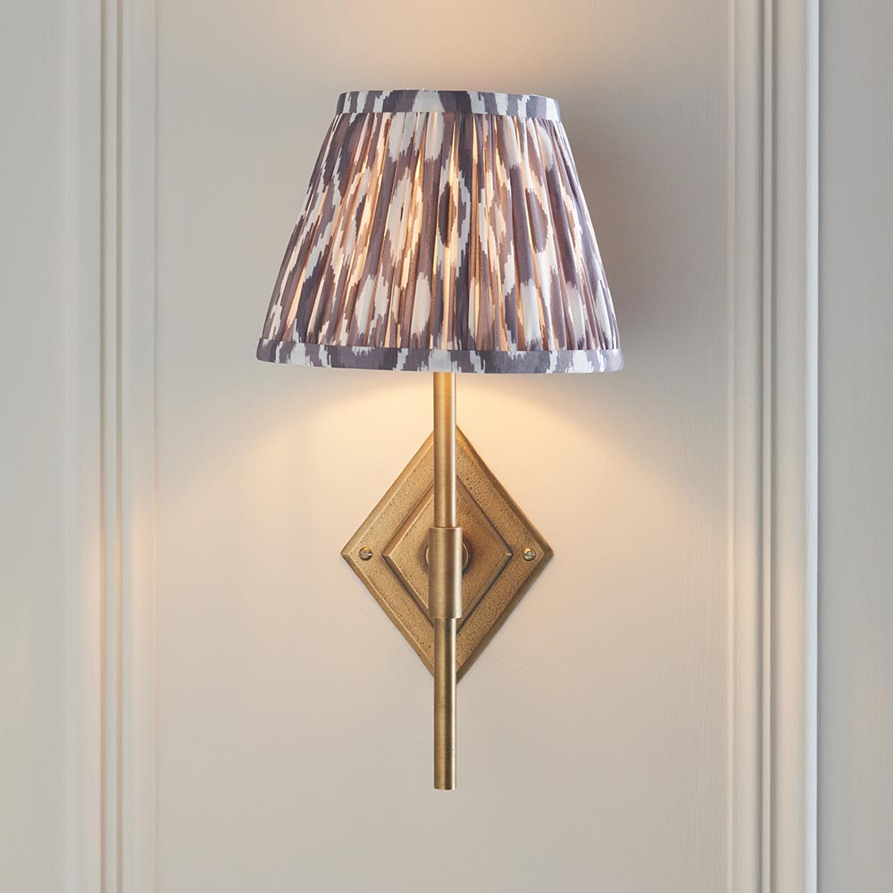 Diamond Tall 20cm Wall Light- Various Finishes