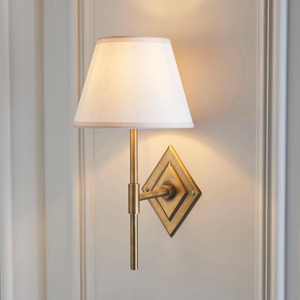 Diamond Tall 20cm Wall Light- Various Finishes