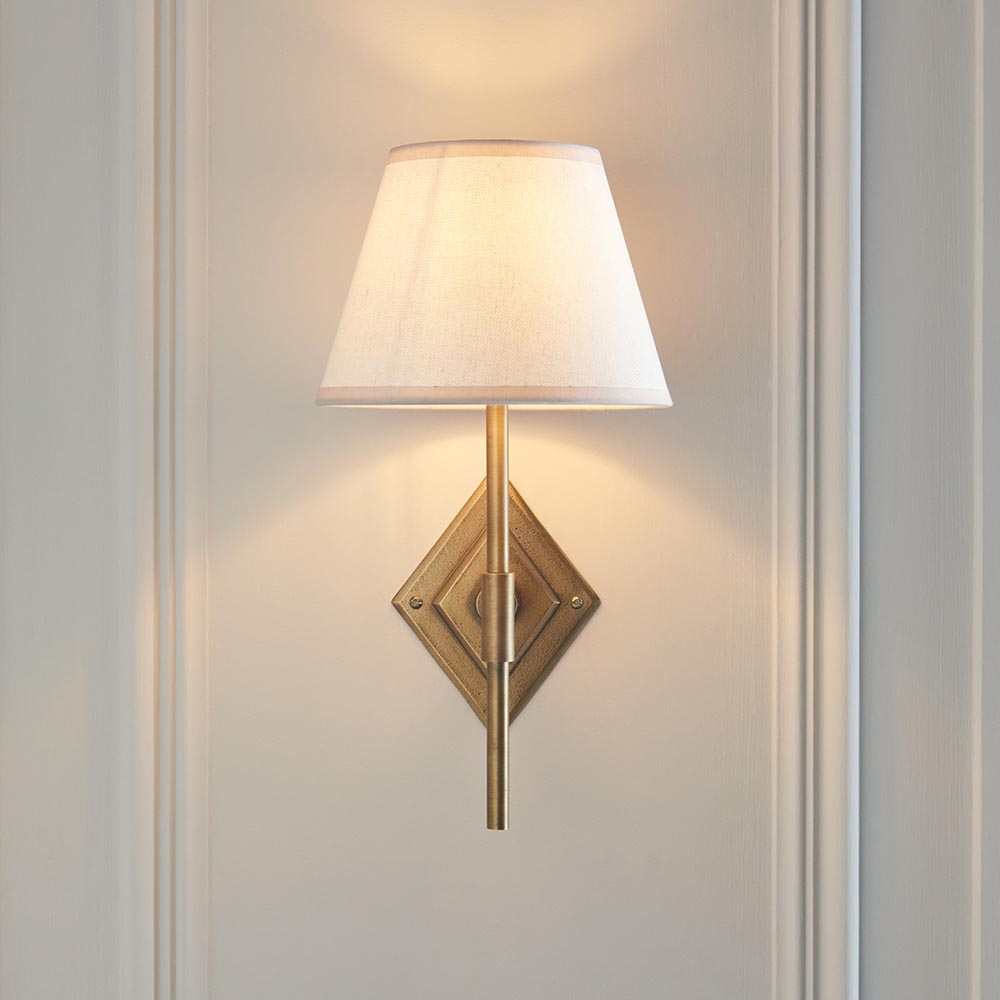 Diamond Tall 20cm Wall Light- Various Finishes