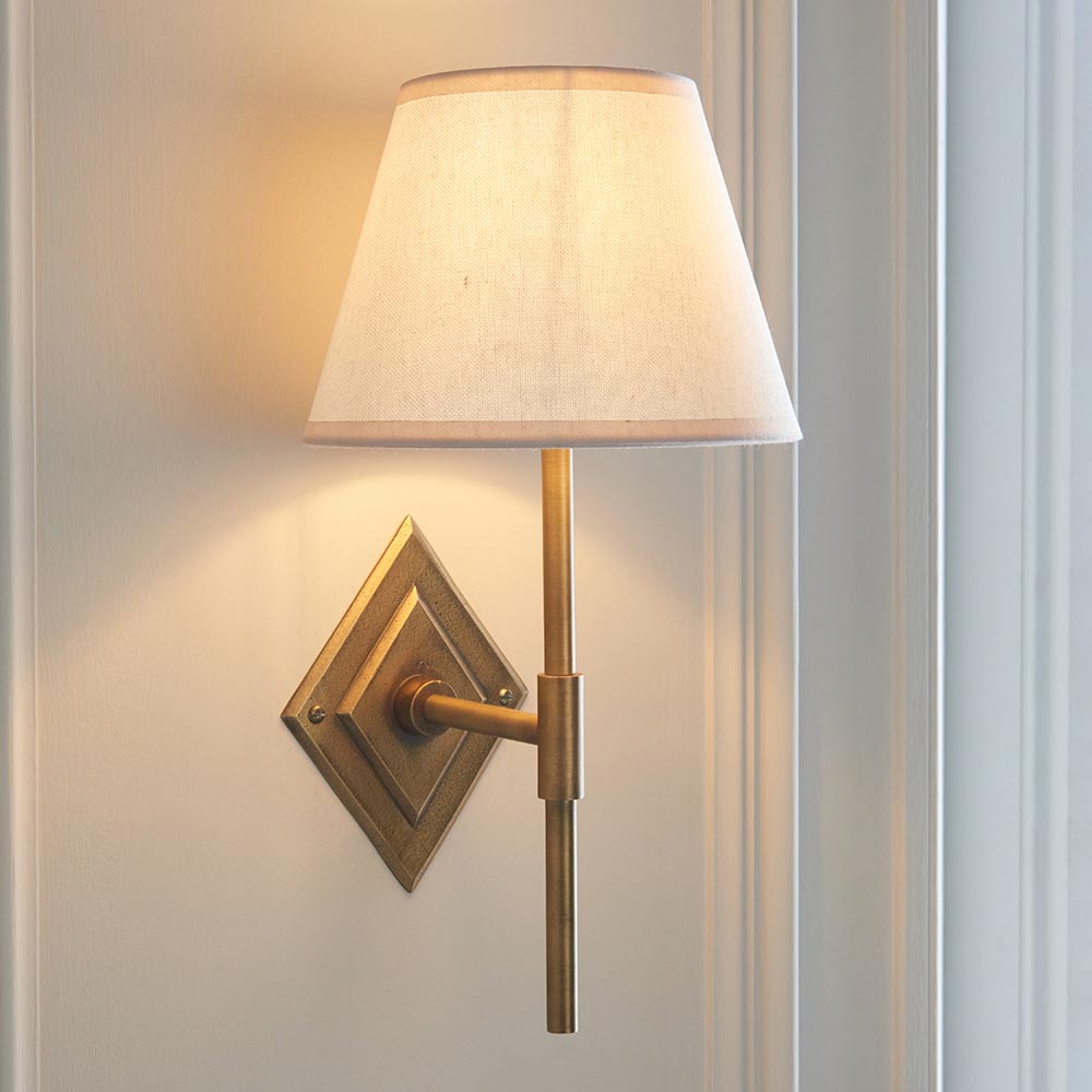 Diamond Tall 20cm Wall Light- Various Finishes