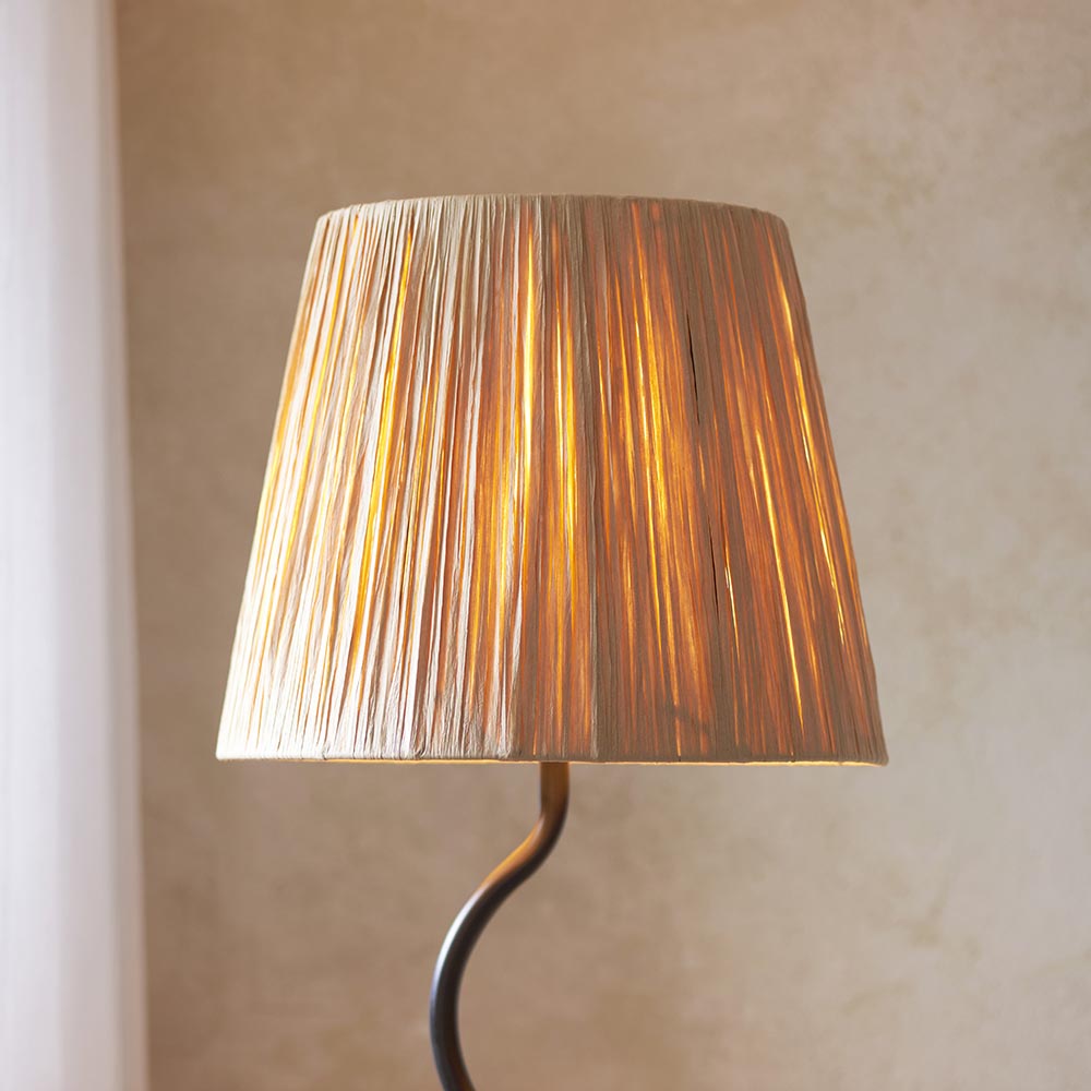 Canopus Floor Lamp - Matt Black/Aged Brass Finish E27