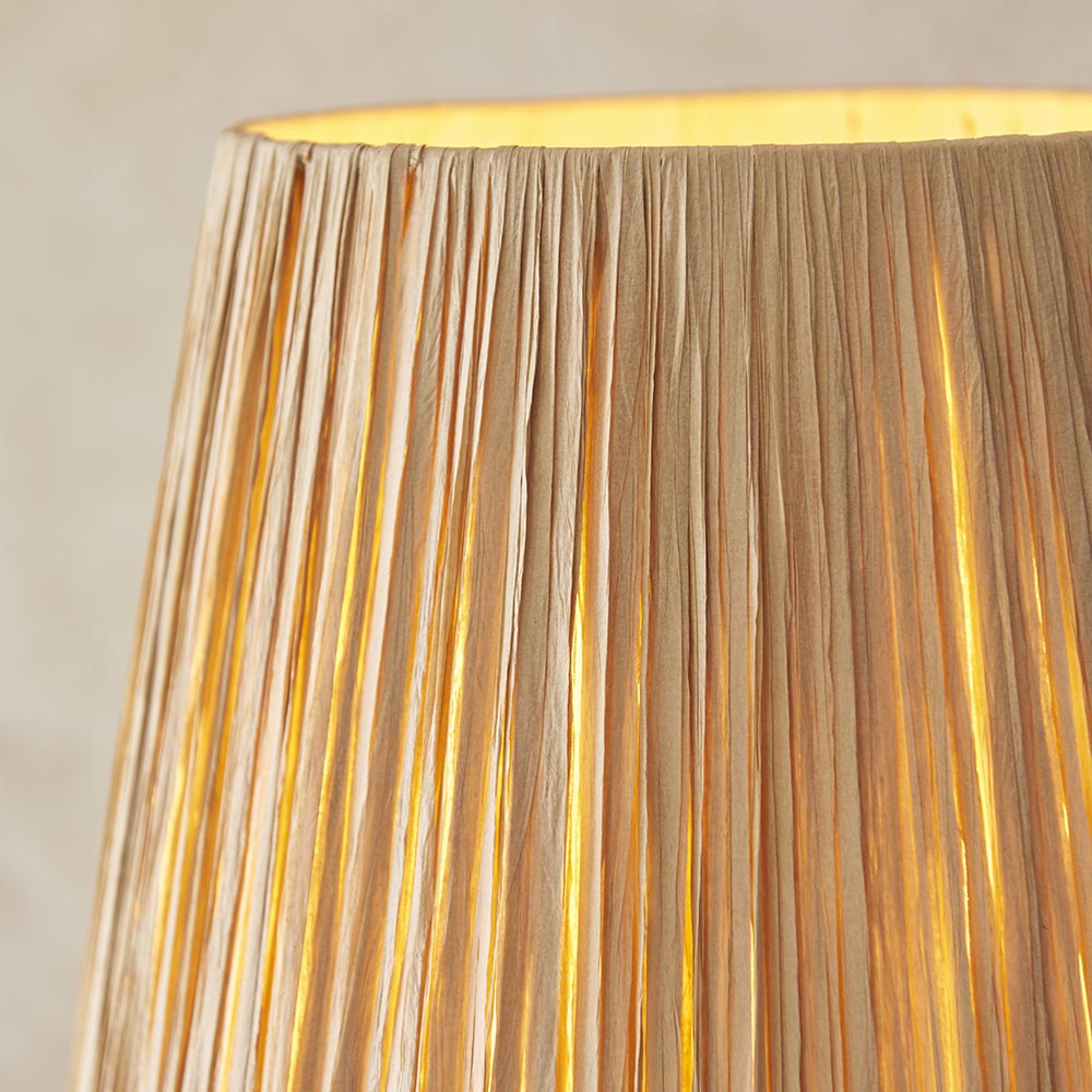 Canopus Floor Lamp - Matt Black/Aged Brass Finish E27