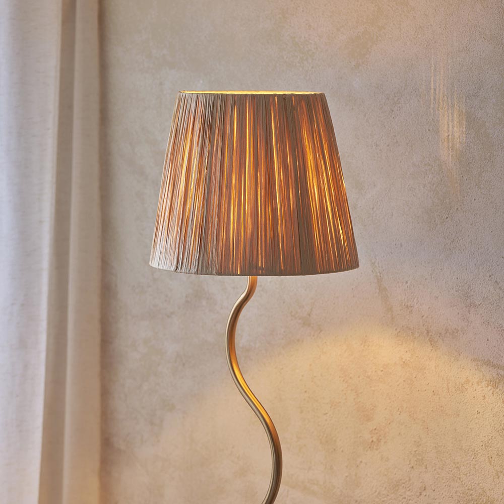 Canopus Floor Lamp - Matt Black/Aged Brass Finish E27