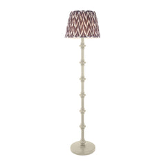 Nivara Zigzag Floor Lamp In Various Finishes B22