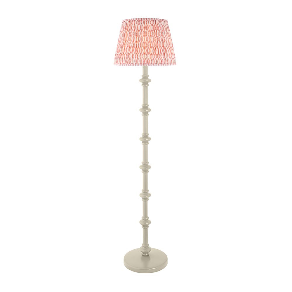 Nivara Ripple Floor Lamp In Various Finishes B22