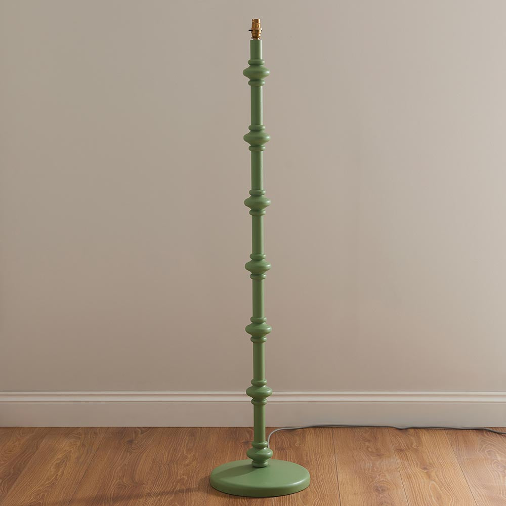 Nivara Zigzag Floor Lamp In Various Finishes B22