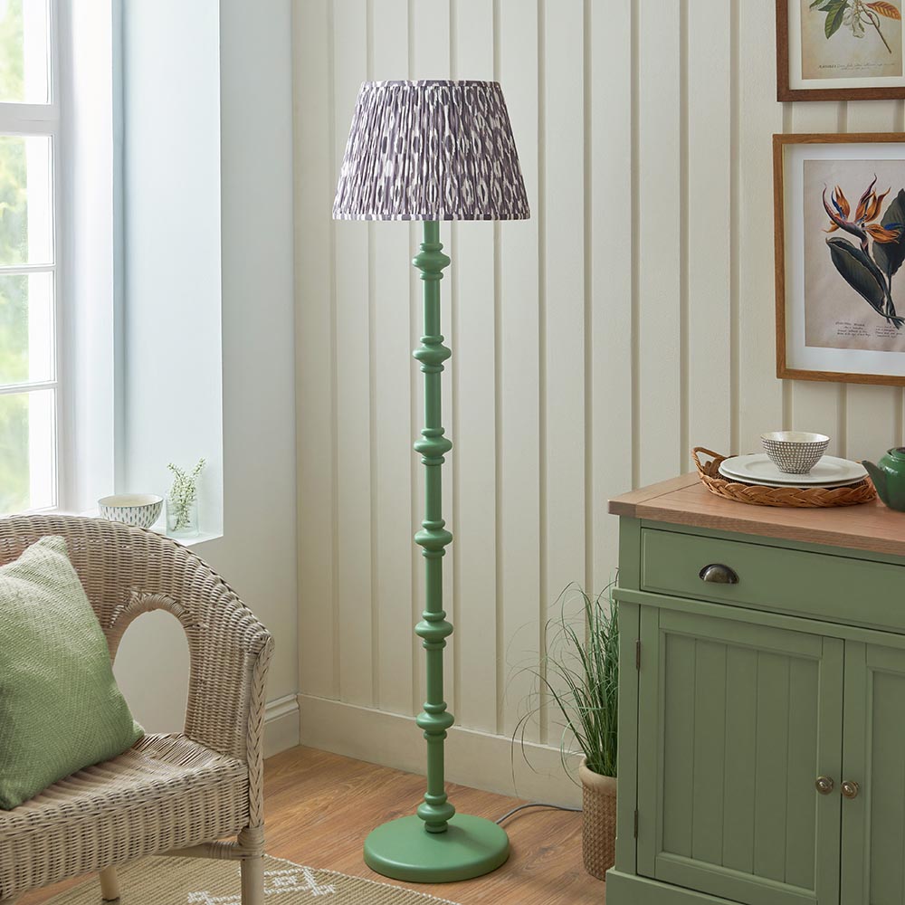 Nivara Ikat Floor Lamp In Various Finish B22