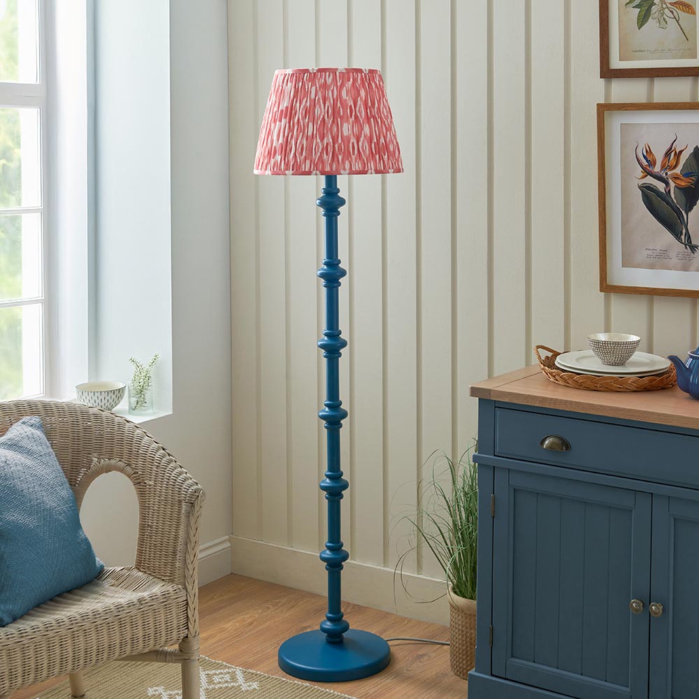 Nivara Ikat Floor Lamp In Various Finish B22