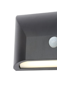 Poole Outdoor LED Rectangular w PIR Sensor Wall Light