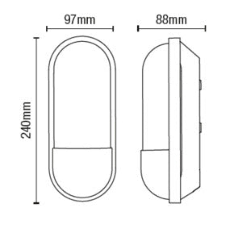 Pilule Outdoor Wall Light