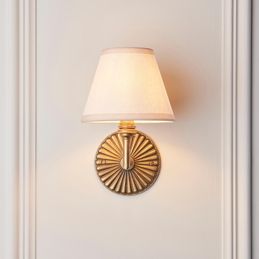 Dahlia Angle 16cm Wall Light- Various Finishes