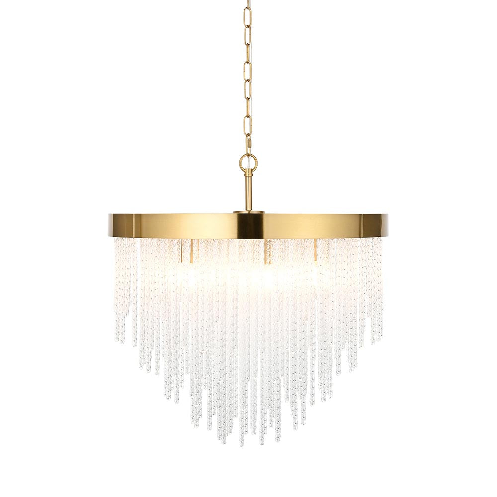 Zafra 5Lt/ 9Lt Ceiling Light- Aged Brass Finishes