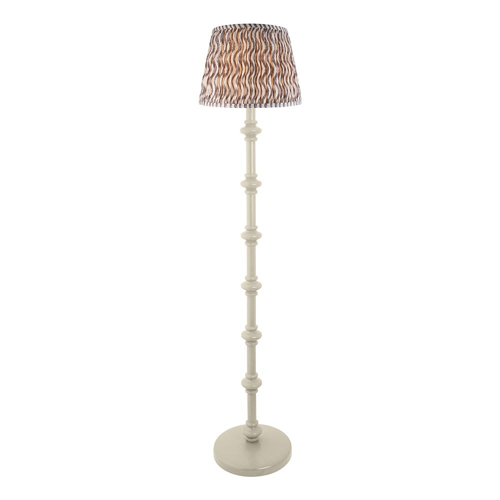 Nivara Ripple Floor Lamp In Various Finishes B22