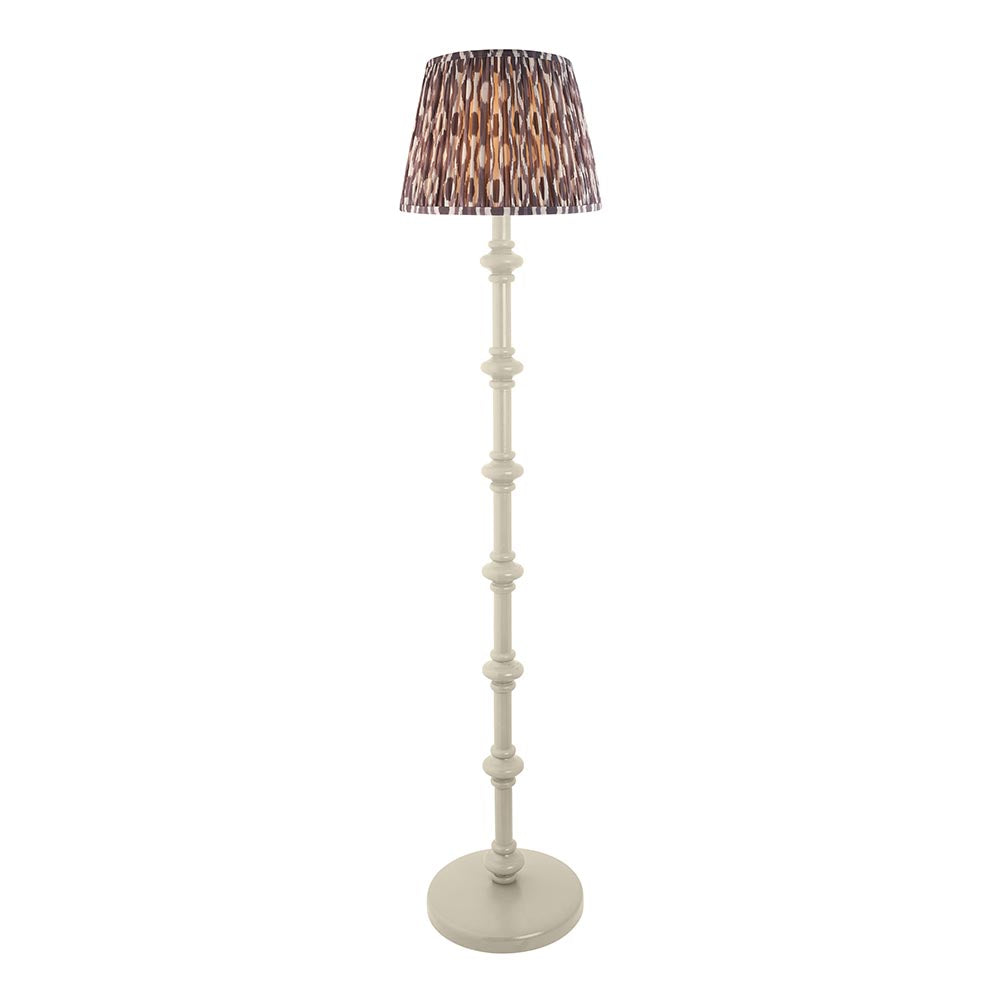 Nivara Ikat Floor Lamp In Various Finish B22