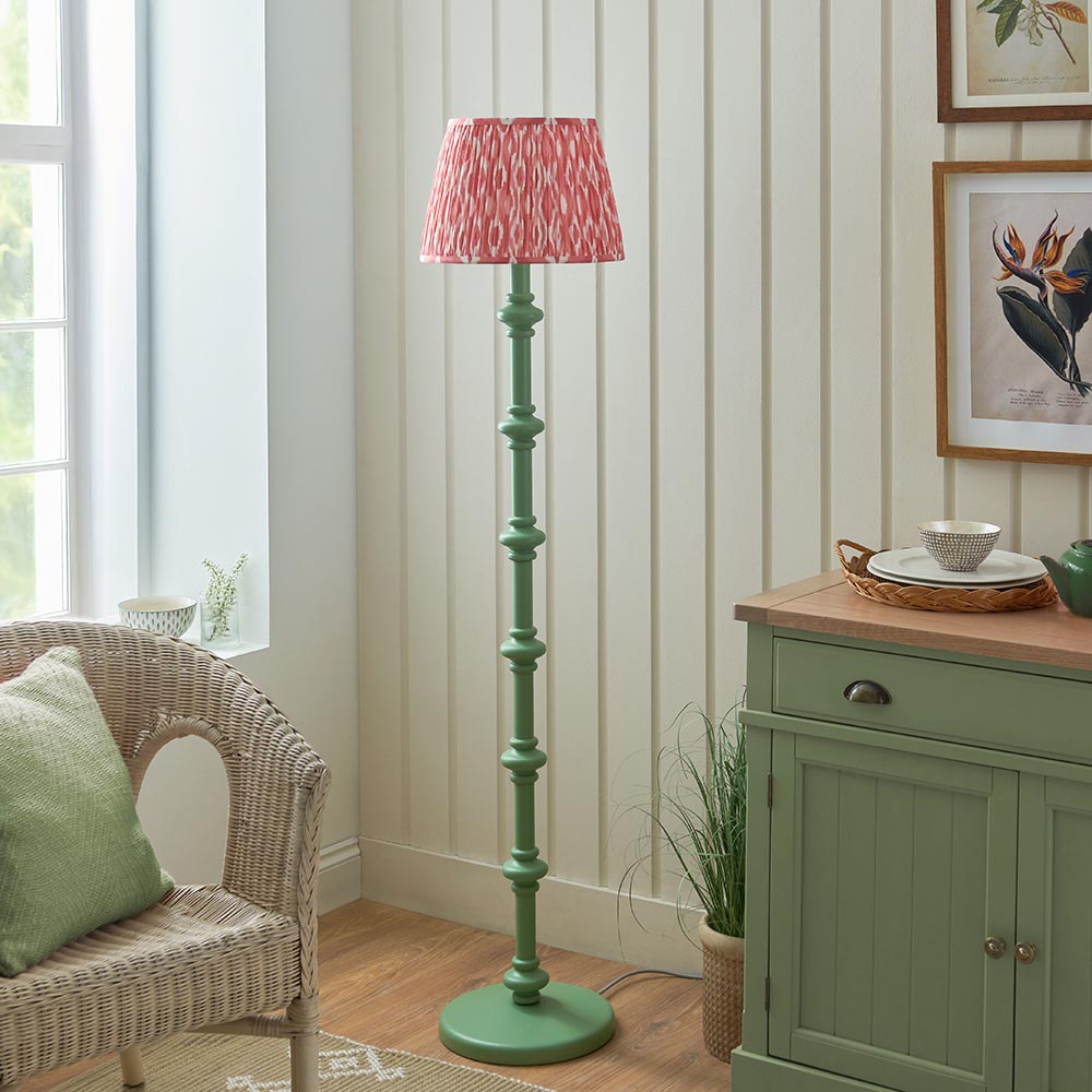 Nivara Ikat Floor Lamp In Various Finish B22