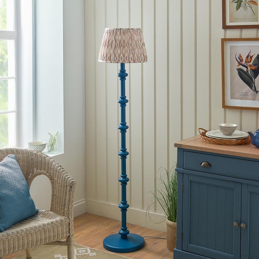 Nivara Ikat Floor Lamp In Various Finish B22
