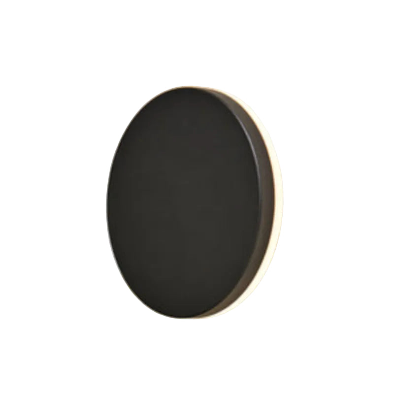 Tetbury LED Outdoor Wall Light- Round/ Slim Finish