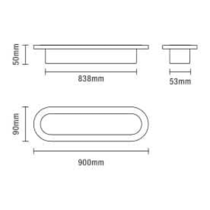 Ren CCT LED Linear Wall Light- Various Sizes