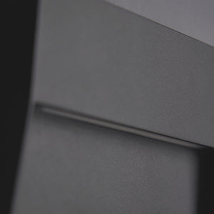 Puya 10/16cm LED  Square Wall Light- Anthracite Finish