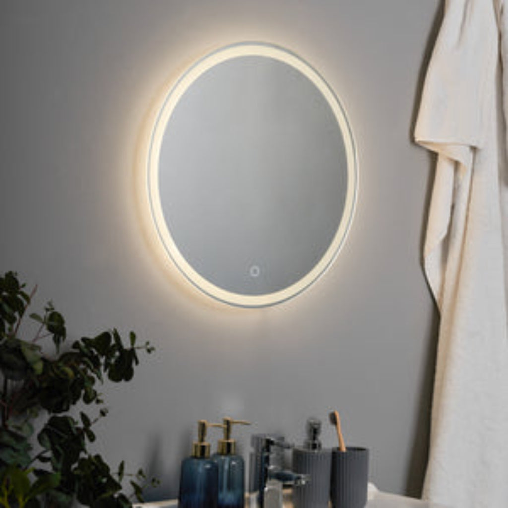 Esk Round LED Mirror with Demist