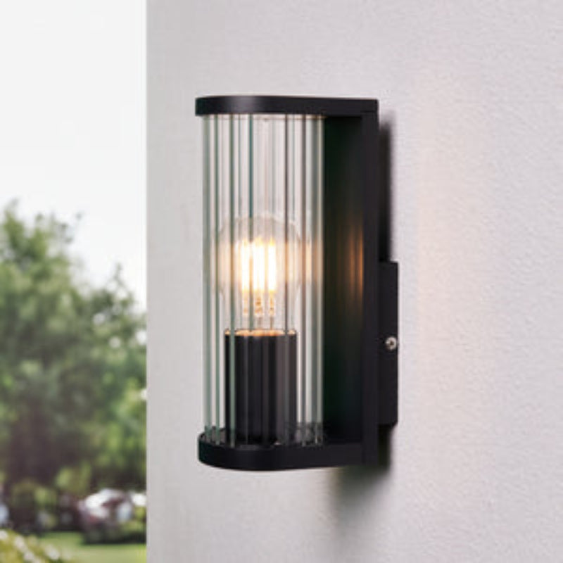 Akuma Ribbed Outdoor Wall Light